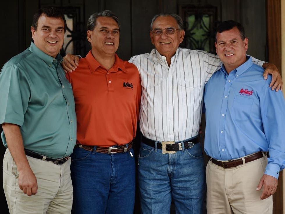 Molina family Ricardo Raul III Raul Jr Roberto