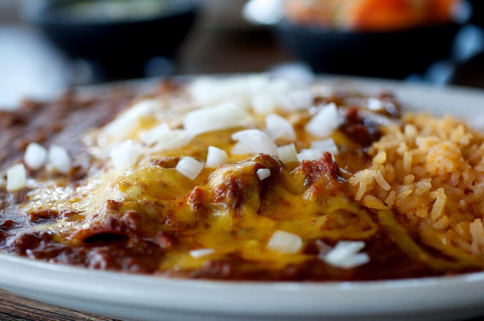 Molina's Cantina, Enchiladas de Tejas