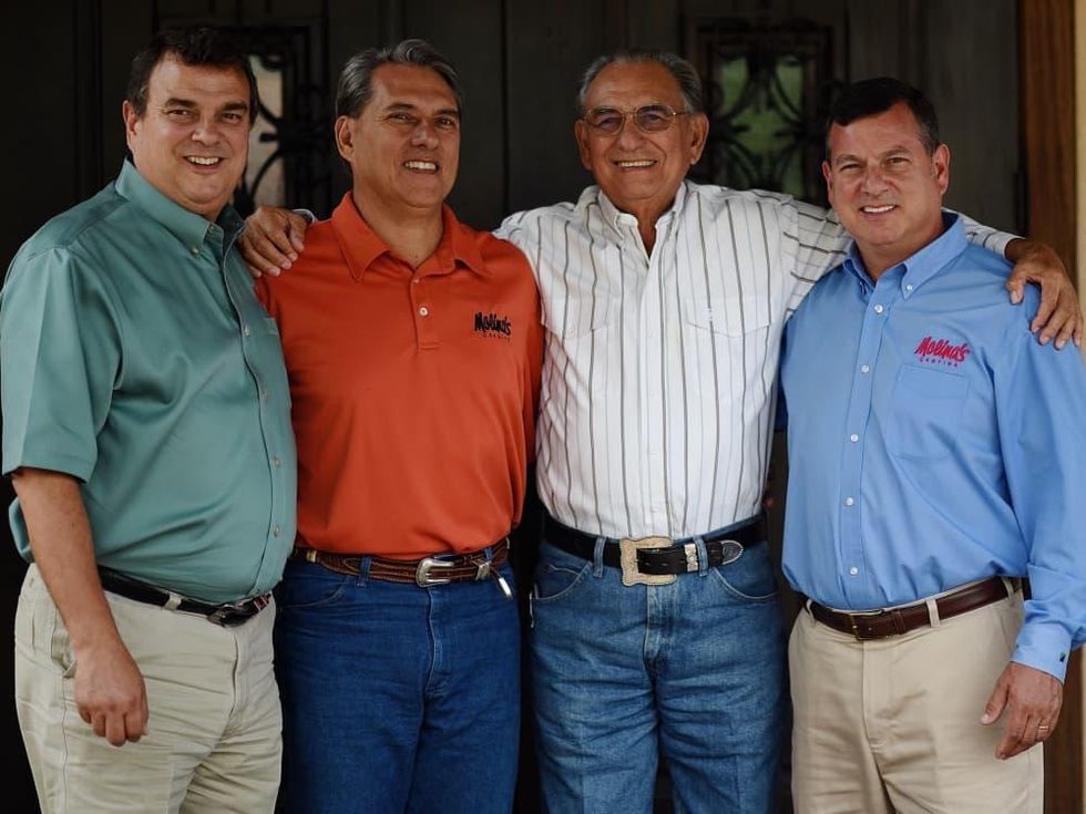 Molina's Fulshear Ricardo, Raul III, Raul Jr and Roberto