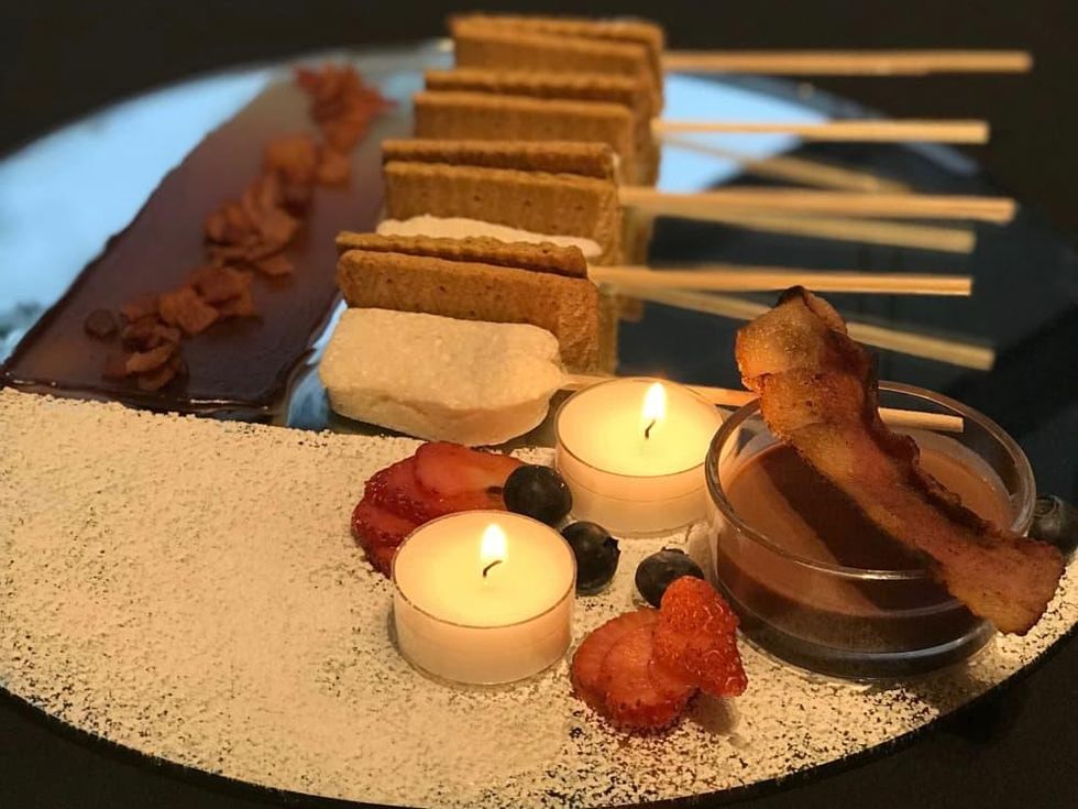 Momo Food + Wine Valentine's Day S'mores