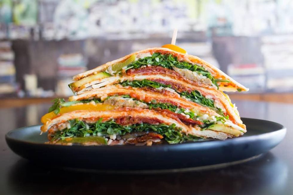 Mona Italian Food sandwich piadina