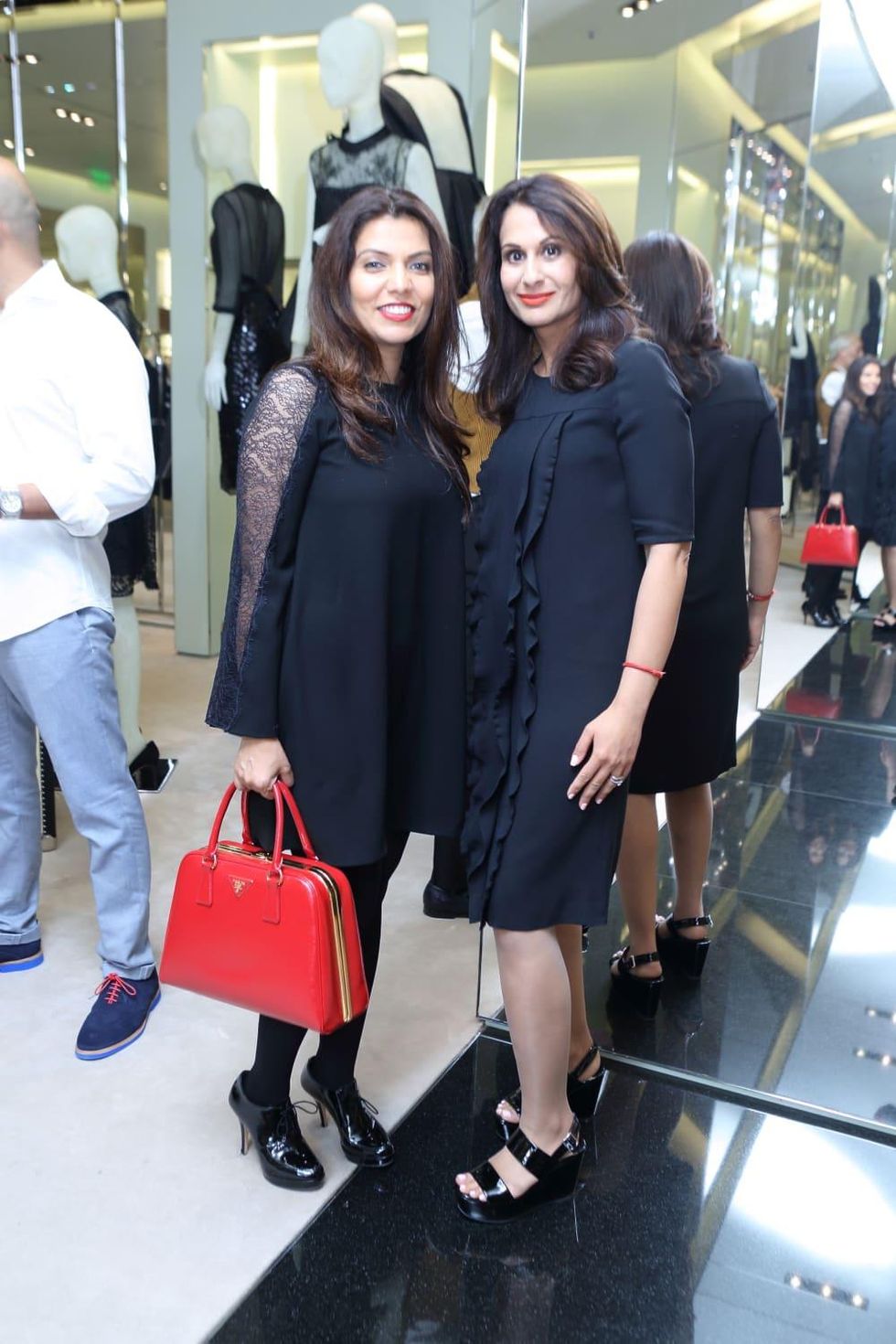 Mona Khan, Jyoti Kohli at APAHA kickoff party at Prada