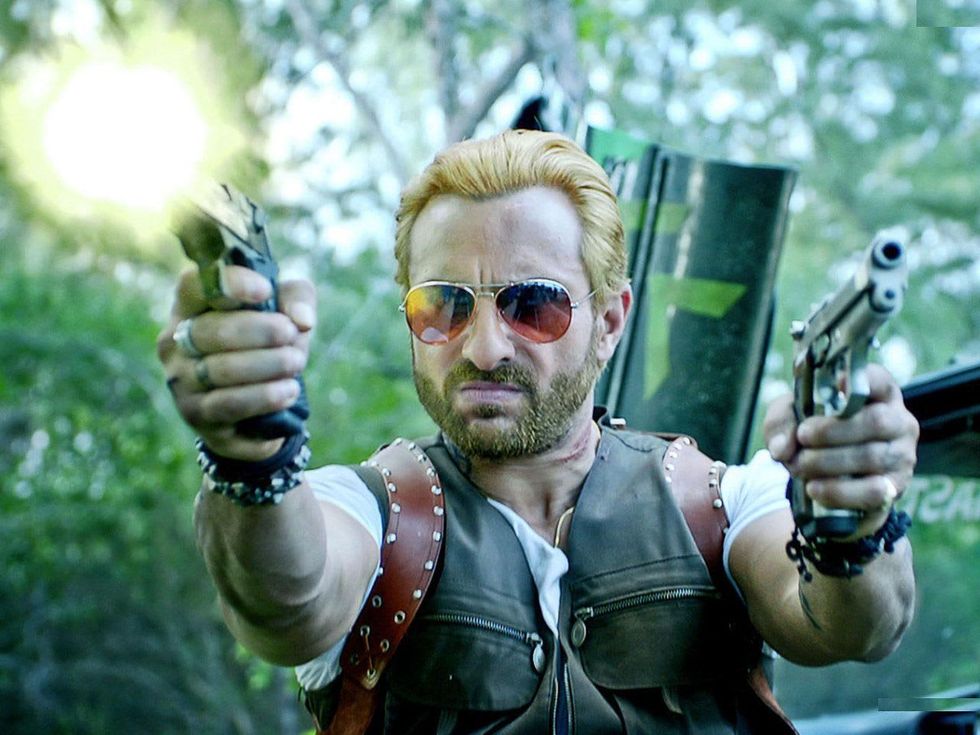 Mondo Cinema Go Goa Gone man with guns