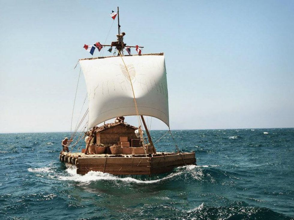 Mondo Cinema Kon-Tiki movie boat