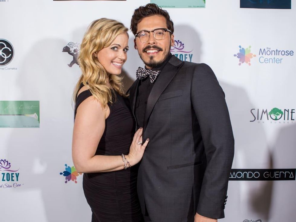 Mondo Guerra event Maggie Flecknoe, David Armendariz