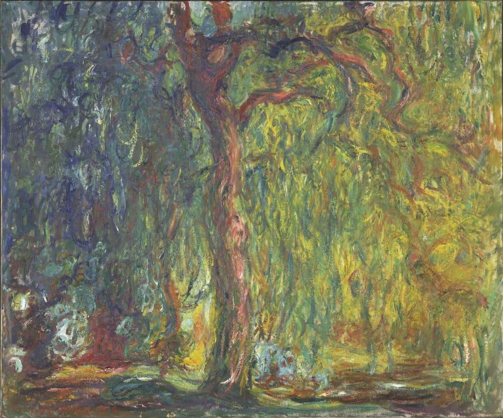 Monet, Weeping Willow