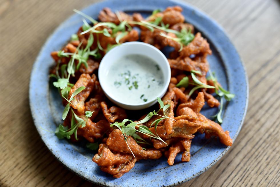 Money Cat restaurant maitake mushroom tempura