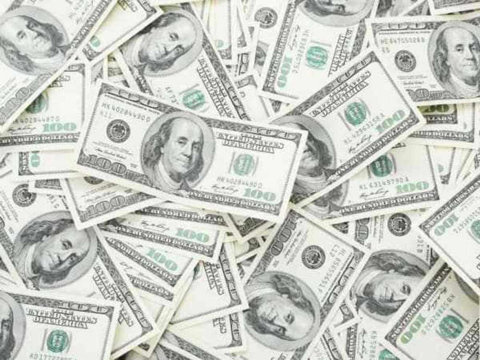 Money hundred dollar bills