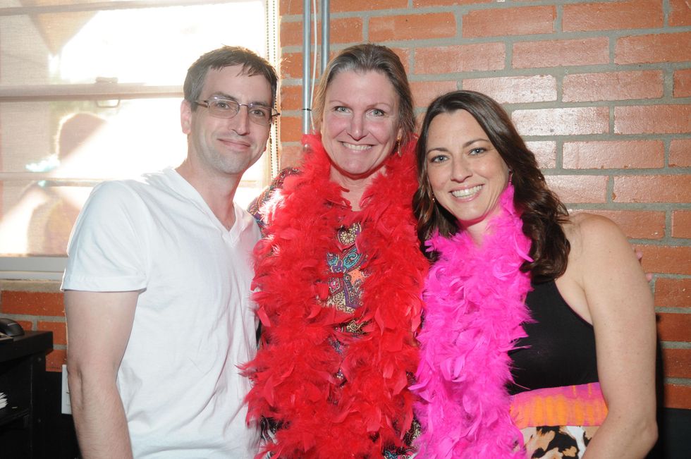 Monica Pope's party May 2013 Chris Suckow, Karen Willrodt, Kimberly Tutor