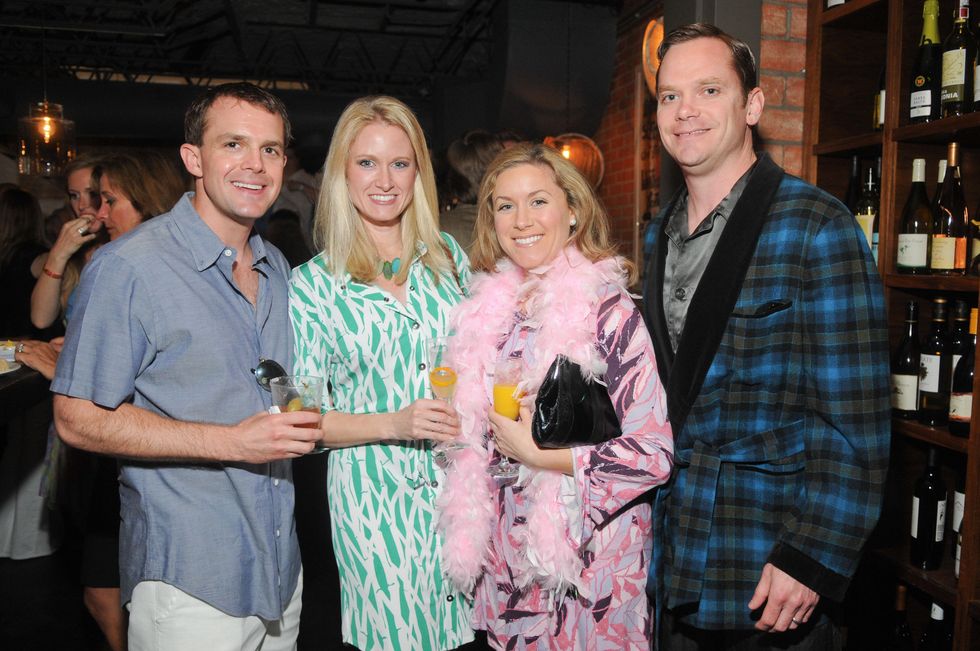 Monica Pope's party May 2013 Grant Gremillion and Alison Gremillion; Brittain Glover and Michael Glover