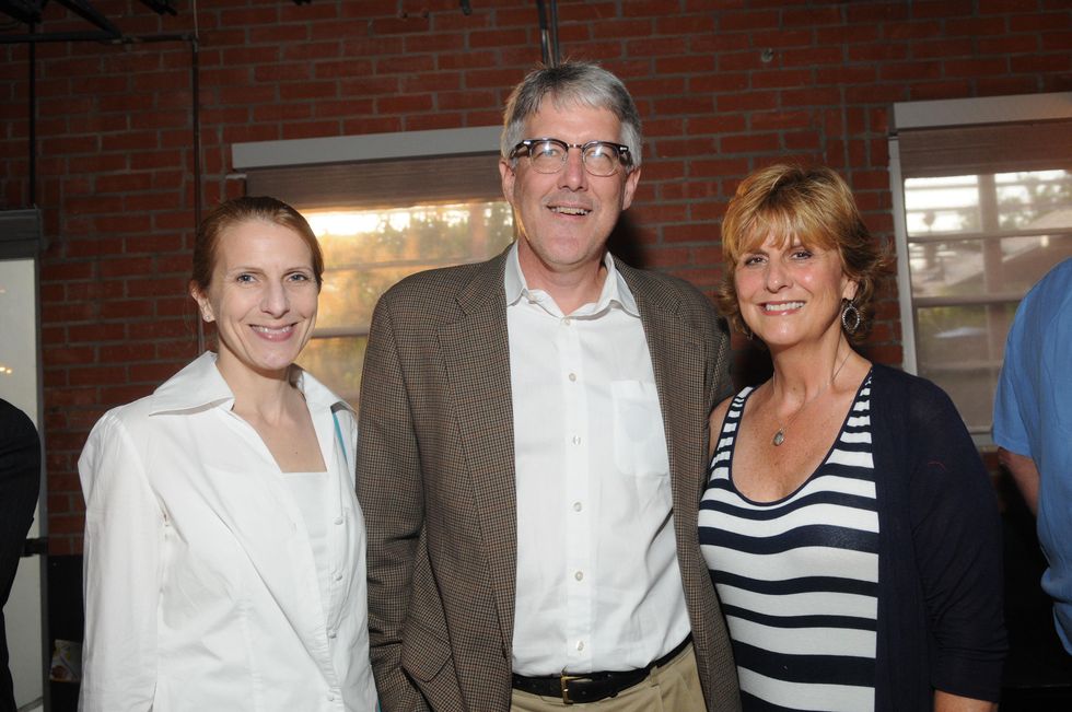Monica Pope's party May 2013 Sarah VanBeck and Scott VanBeck, Carol Bright Wiggins