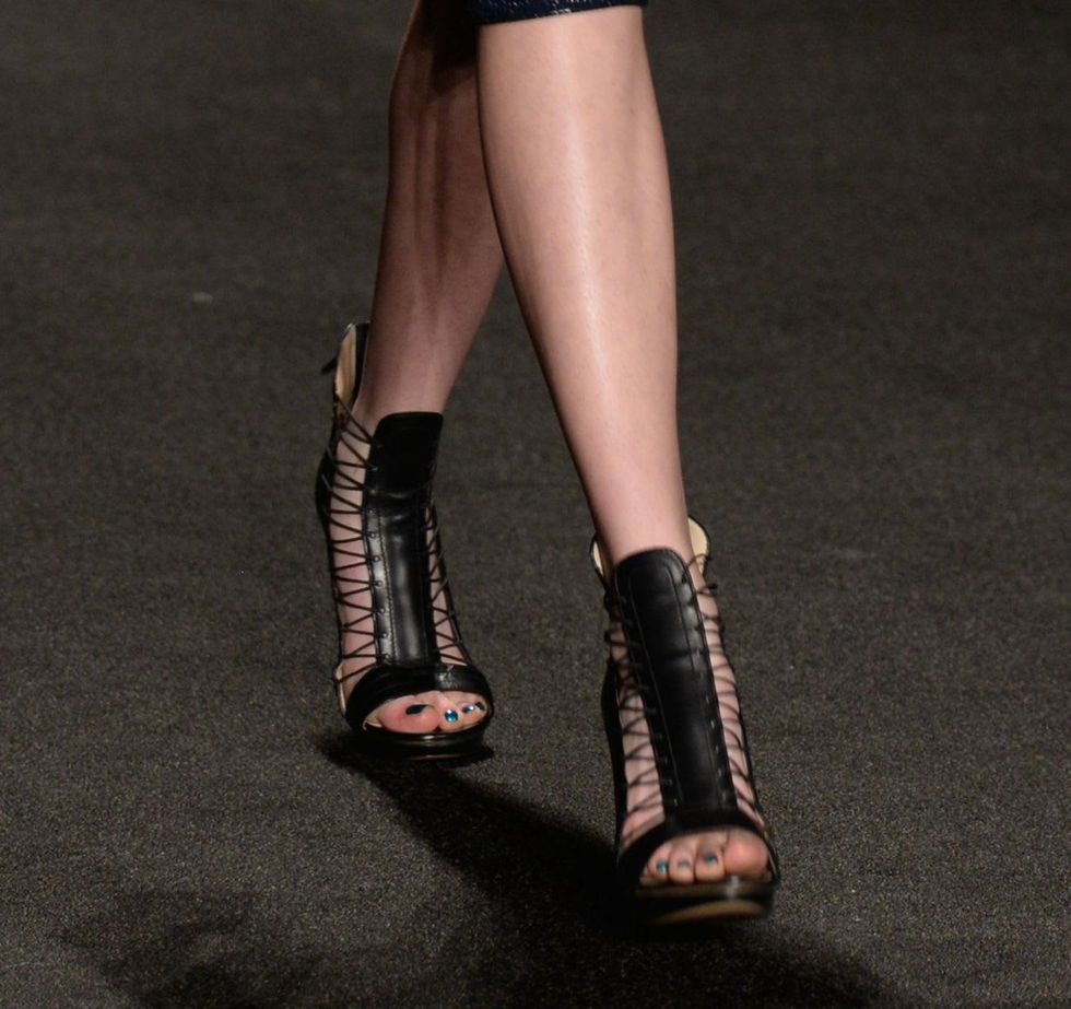 Monique Lhuillier stiletto sandal