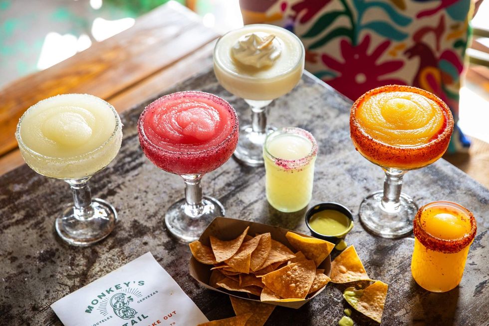 Monkey's Tail margaritas