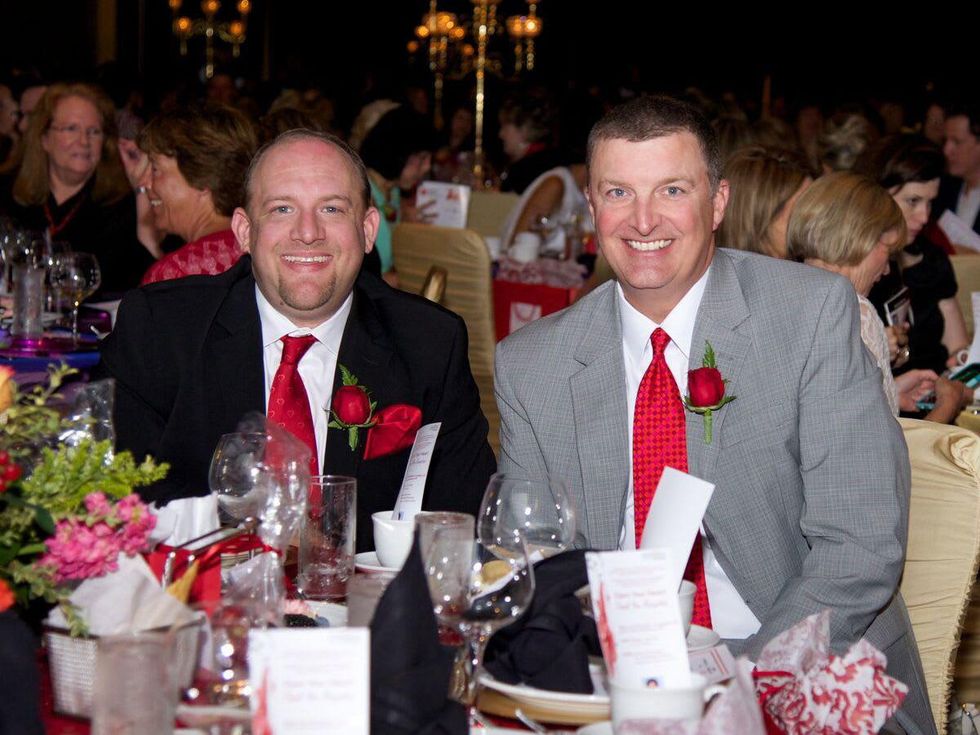 Montgomery County Go Red for Women 2015 Jason Stanfield and Tim Putthuff.