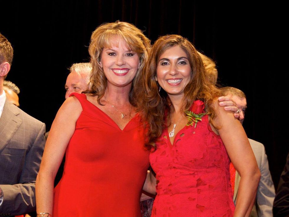 Montgomery County Go Red for Women 2015 Jill Barber and Dr. Sakina Davis