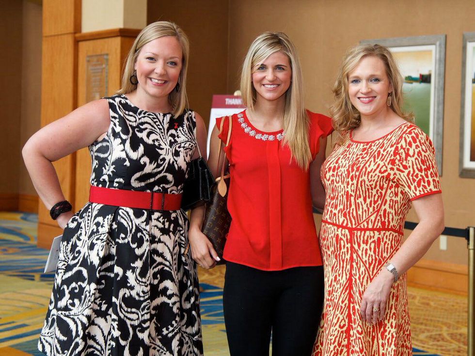 Montgomery County Go Red for Women 2015 Kim Koehn, Casey Gillespie, and Michele Shifflett