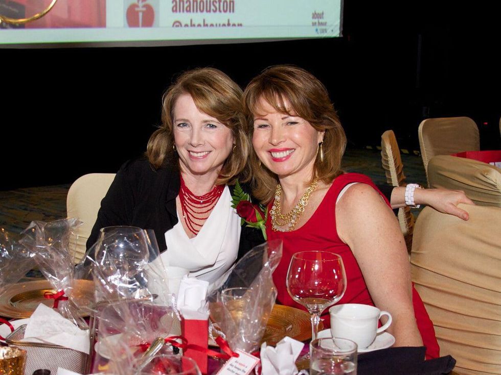 Montgomery County Go Red for Women 2015 Mary Ann Young and Kelly Holt