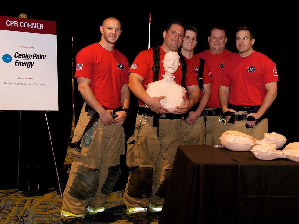 Montgomery County Go Red for Women 2015 Woodlands Volunteer Firefighters