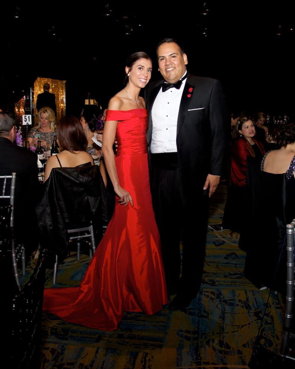 Montgomery County Heart Ball, Feb. 2016, Christen Argueta, David Argueta