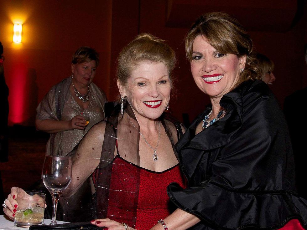Montgomery County Heart Ball, February 2013, Barbara Crain, Beth Pharo