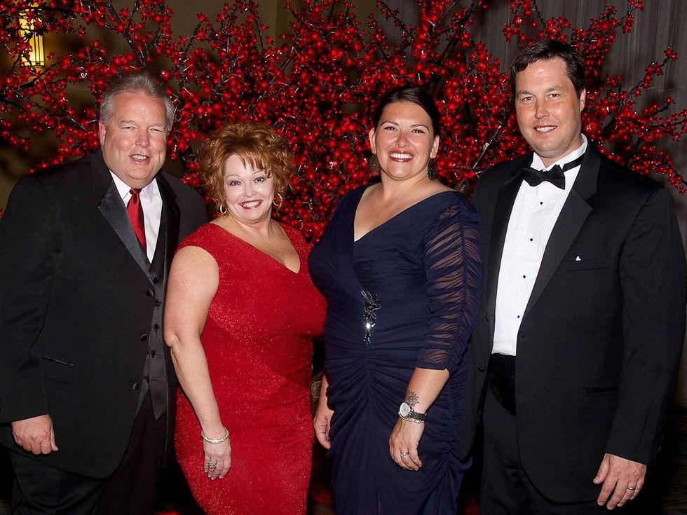 Montgomery County Heart Ball, February 2013, Bill Langley, Susan Langley, Renae Zientek, Mark Zientek