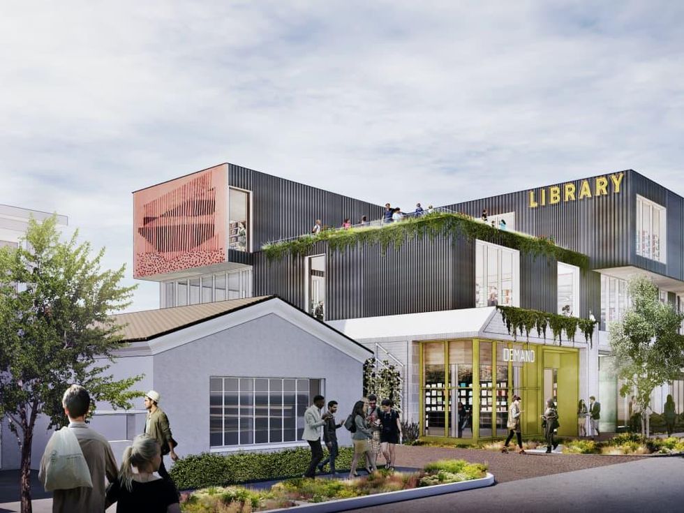 Montrose Collective mixed-use development rendering