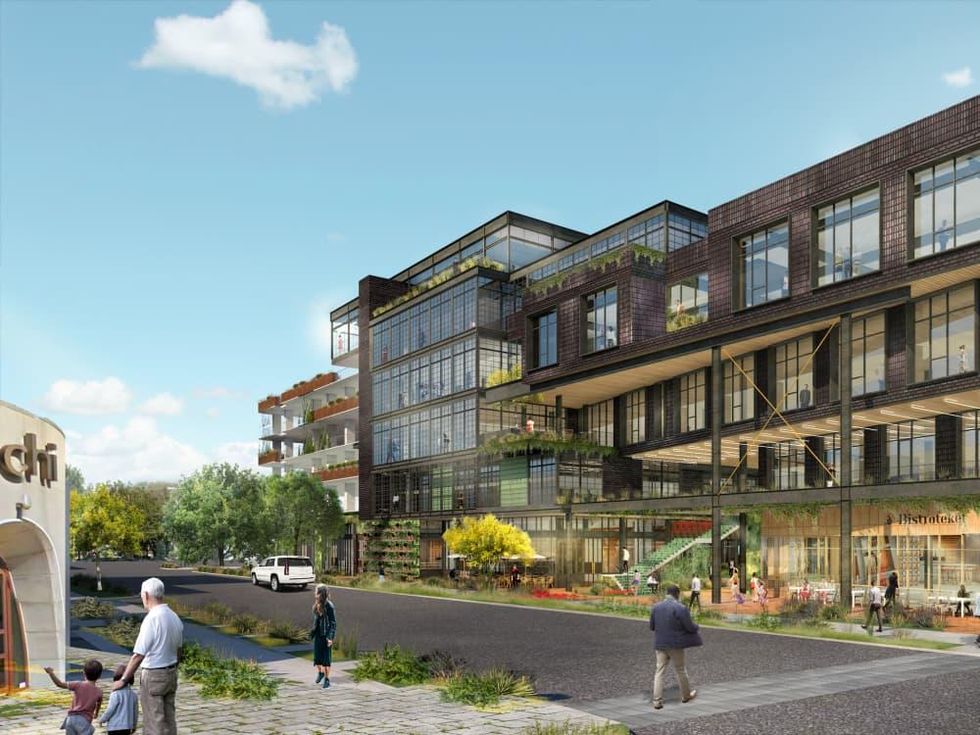 Montrose Collective mixed-use development rendering