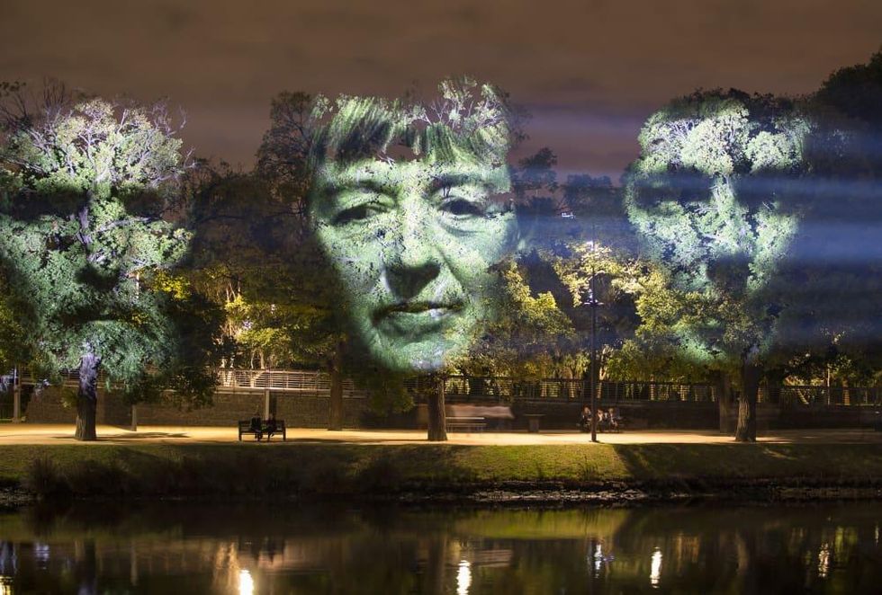 Monuments Houston Discovery Green Craig Walsh