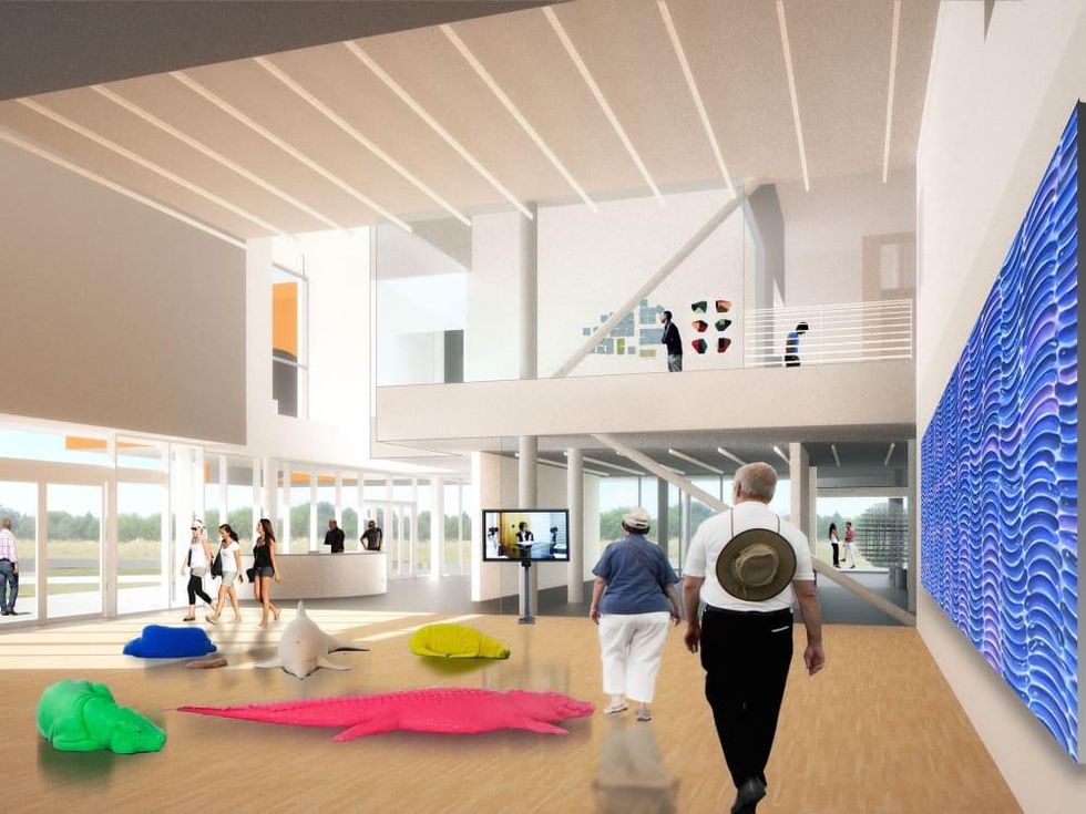 Moody Center for the Arts, flexible gallery