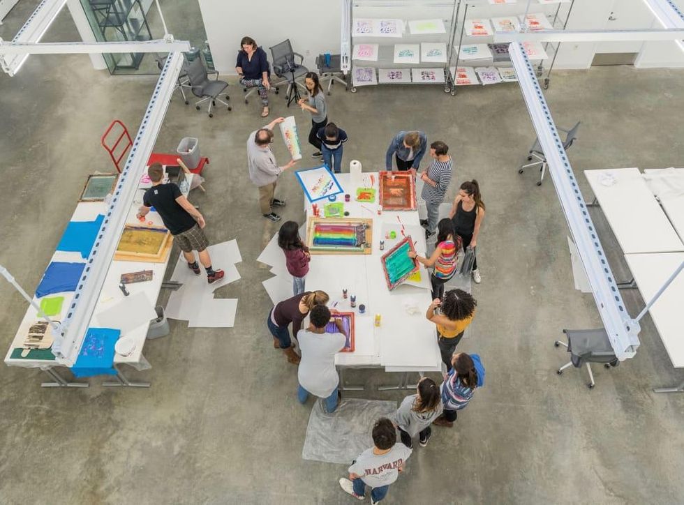 Moody Center-interior from above