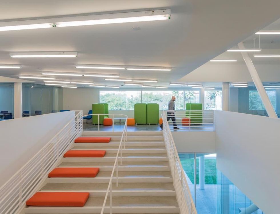 Moody Center-stairway