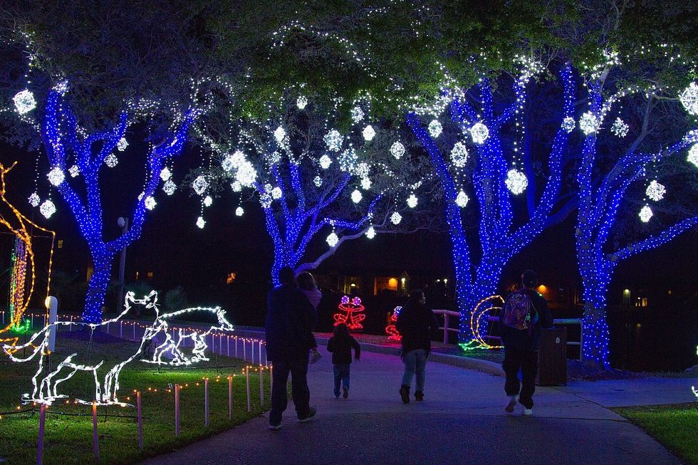 Moody Gardens holiday