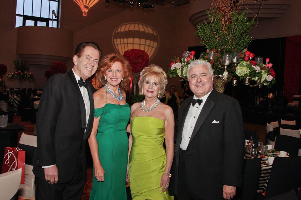 Moores School gala, April 2013, Hans Strohmer, Nancy Strohmer, Kathi Strohmer, Bill Strohmer