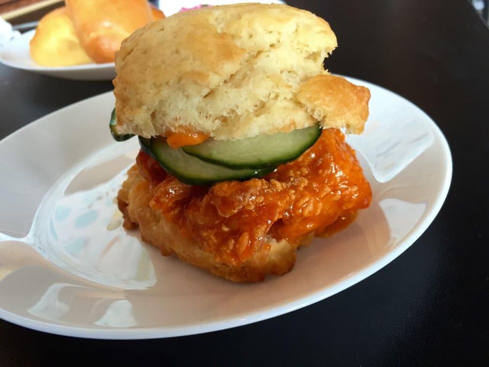 Morningstar chicken biscuit