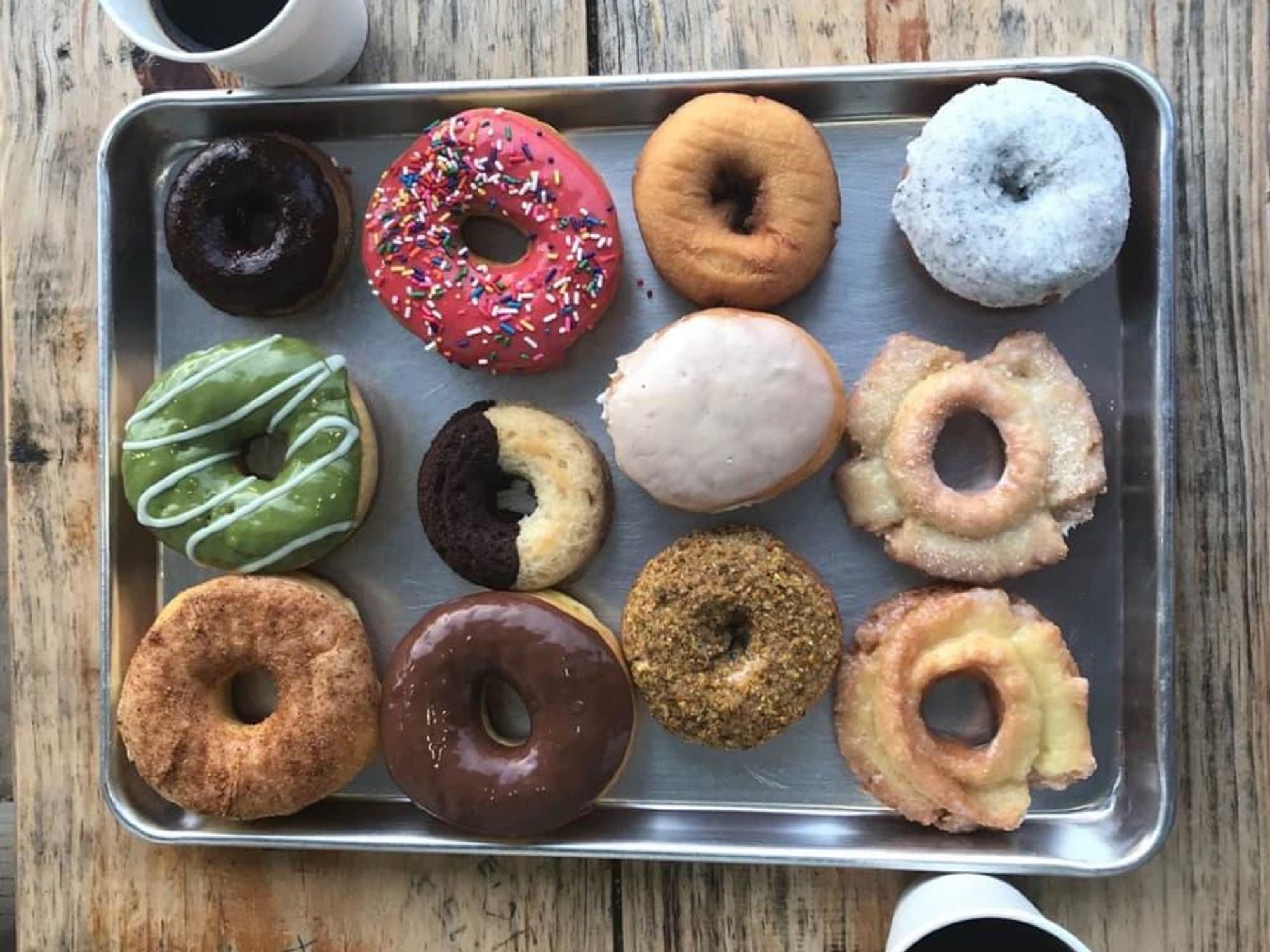 Morningstar coffee and doughnuts