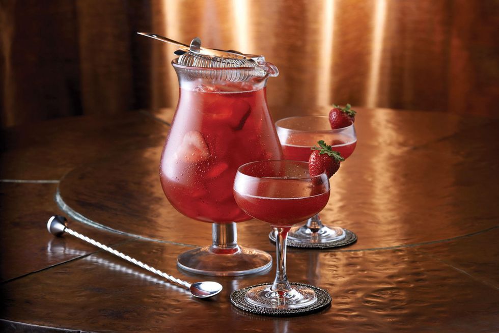 Morton's Grille in The Woodlands September 2013 Bachelorette Punch