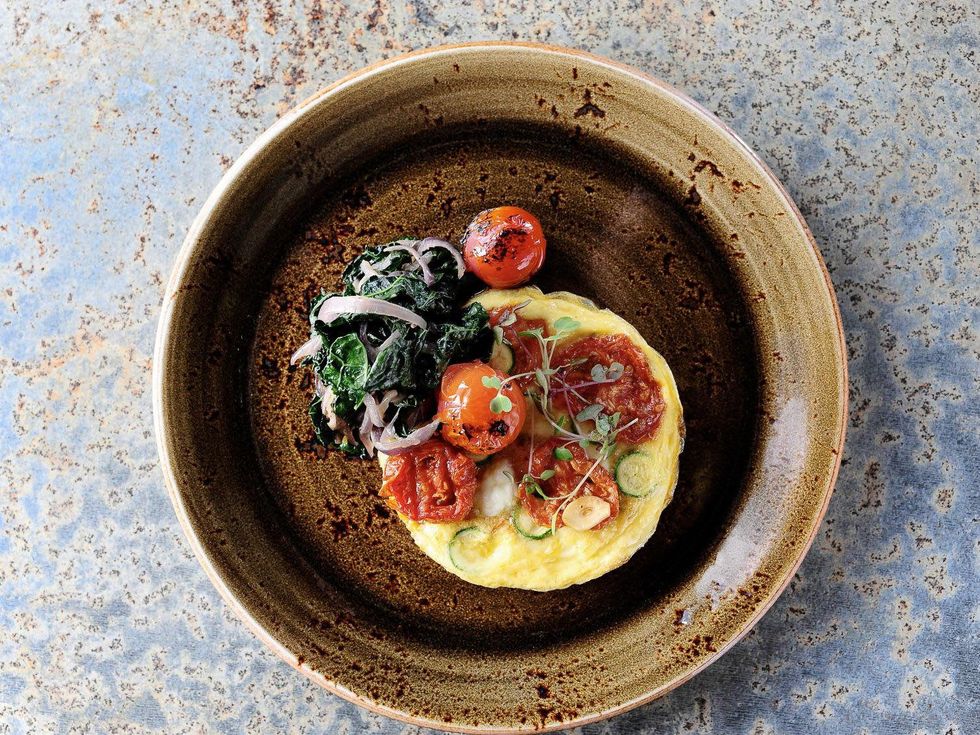 Mother's Day dining May 2013 Triniti-Frittata