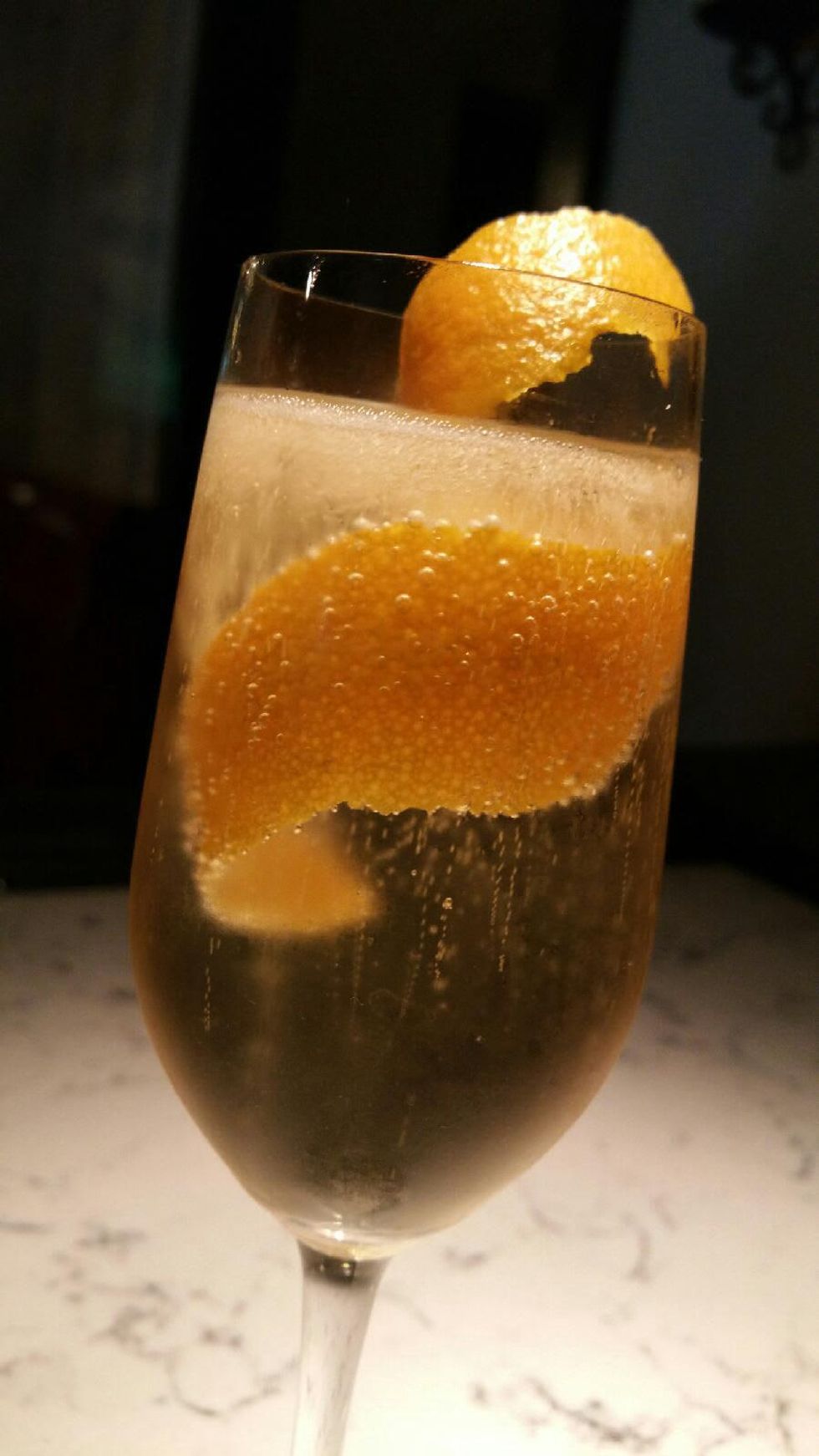 Mothers Day Brunch at Anejo, Orange Kiss cocktail, May 2015