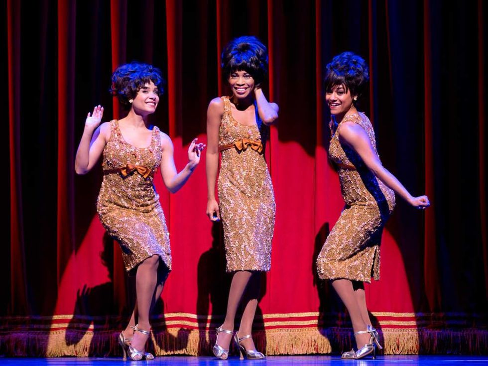 Motown The Musical with Sydney Morton as Florence Ballad, from left, Valisia LeKae as Diana Ross and Ariana DeBose as Mary Wilson The Supremes