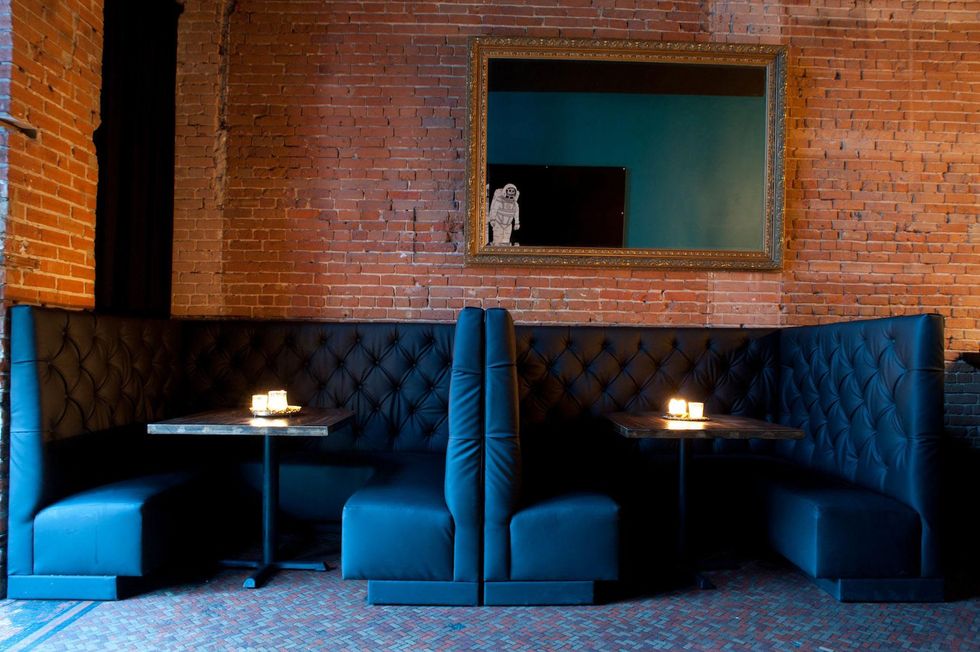 Moving Sidewalk booths