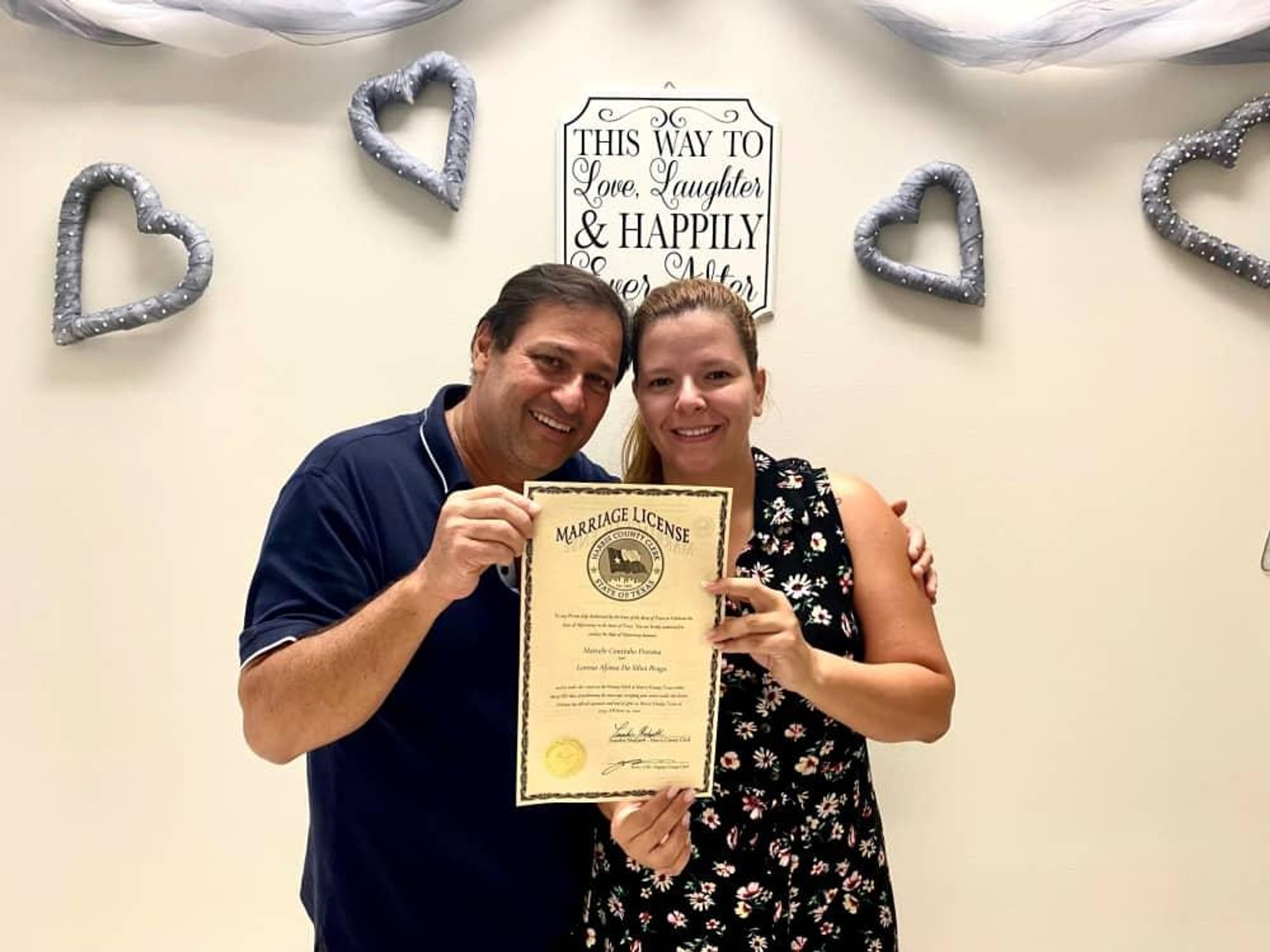 Mr Mrs Marcelo Pestana Harris County Court one million