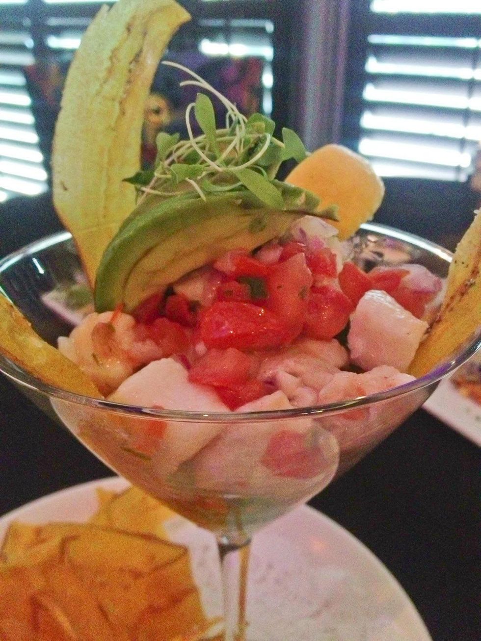 Mr. Peeples Houston July 2013 shrimp cocktail