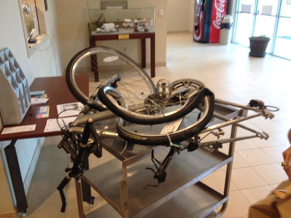 MS 150 Houston cyclist