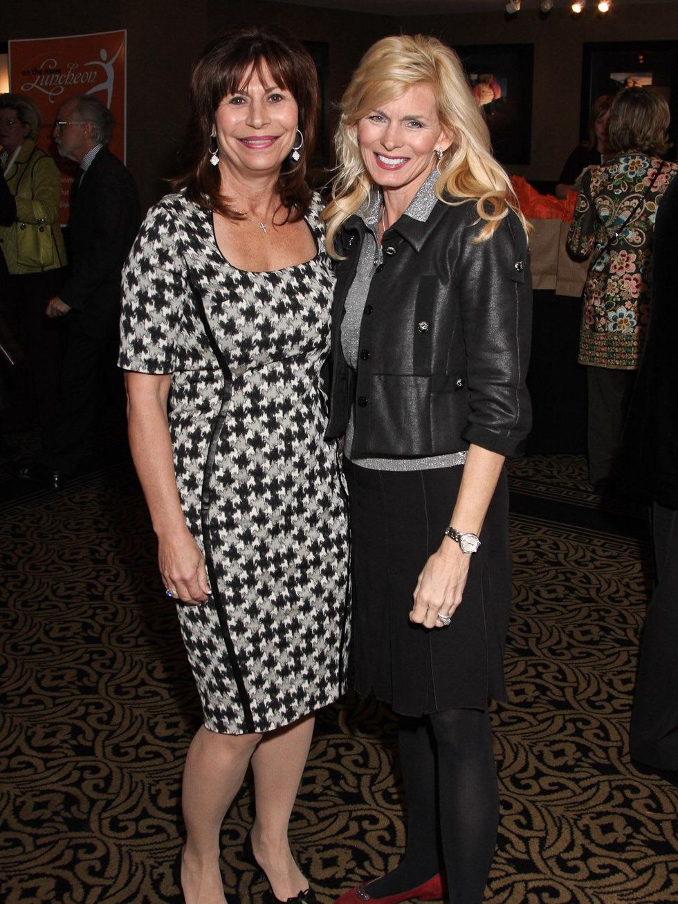 MS On the Move luncheon, February 2013, Cathy Brock, Terrie Turner