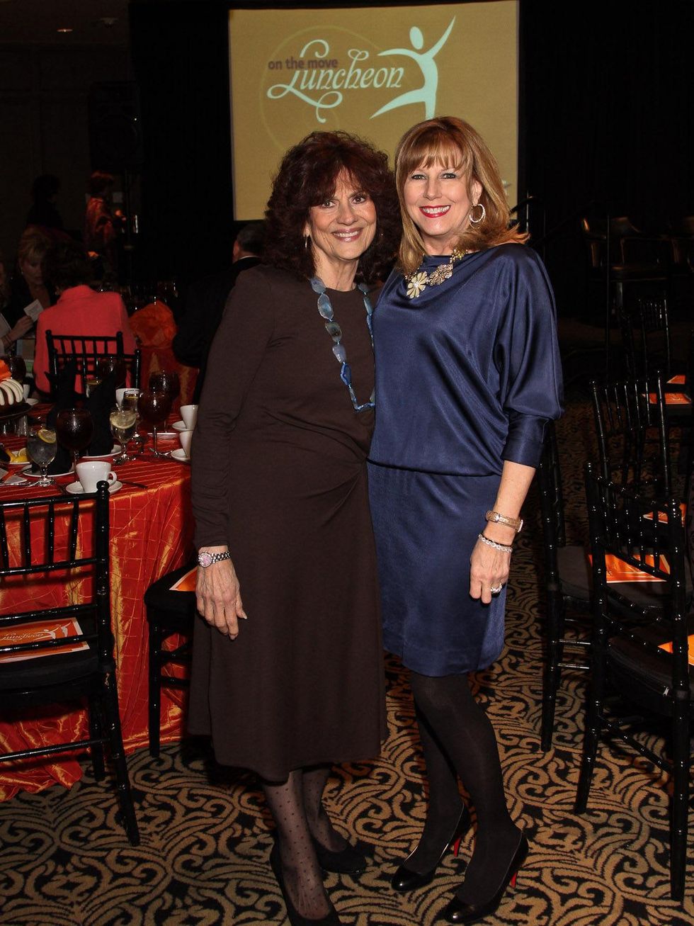 MS On the Move luncheon, February 2013, Donna Vallone, Lu Caltagirone