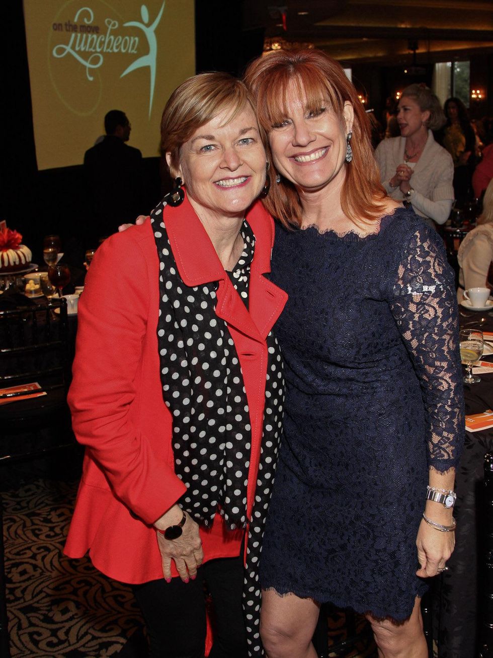 MS On the Move luncheon, February 2013, Dorothy Paterson, Jill Wasserstrom