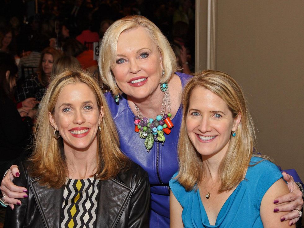 MS On the Move luncheon, February 2013, Wendy Bedortha, Sharon Wilson, Emily Covey