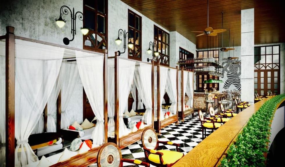 Musaafer by The Spice Route Company Galleria rendering