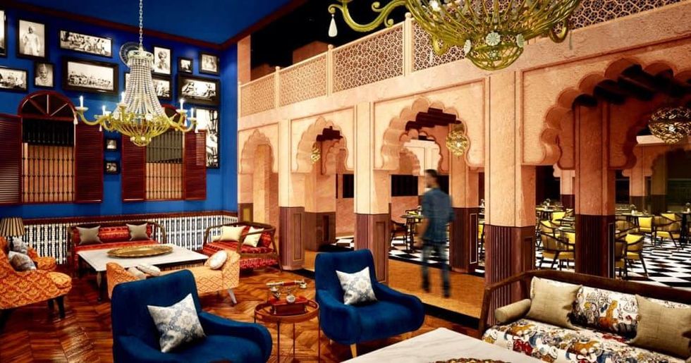 Musaafer by The Spice Route Company Galleria rendering