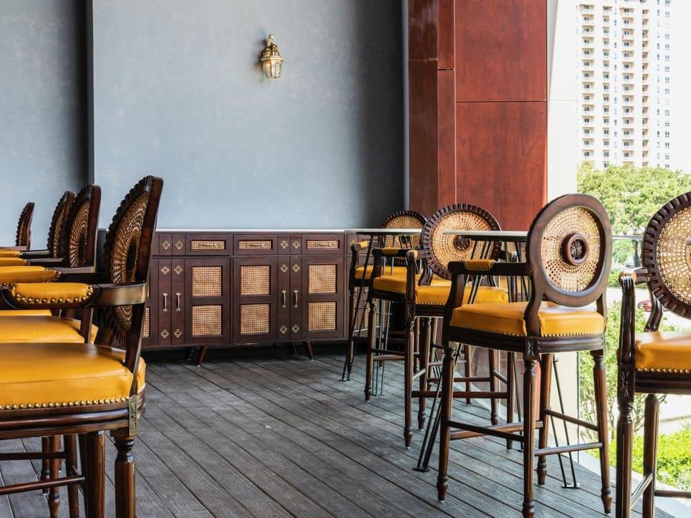 Musaafer outdoor lounge